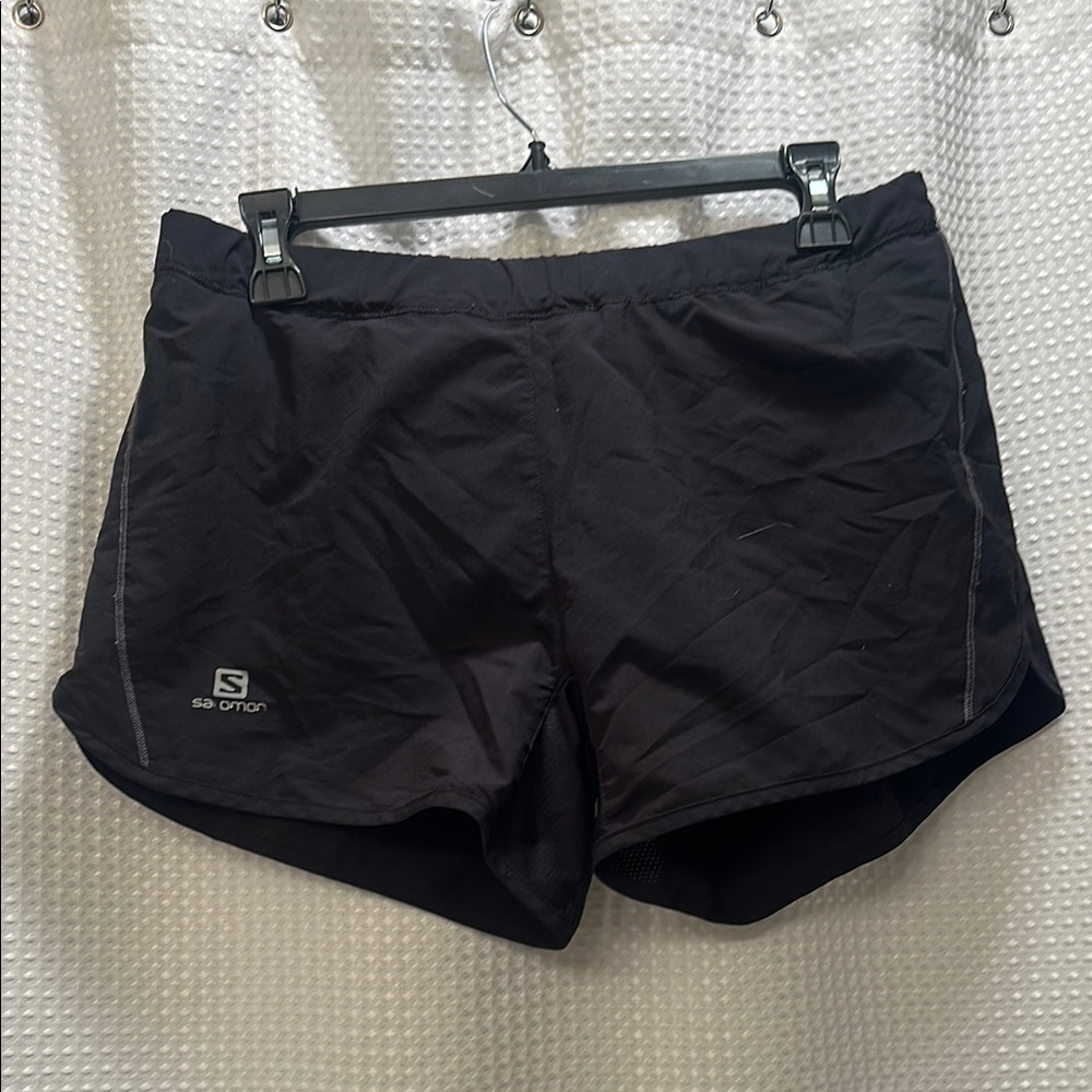 Salomon Women's Athletic Black Shorts